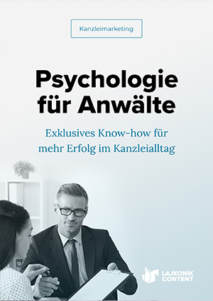 E-Book Cover Psychologie für Rechtsanwälte